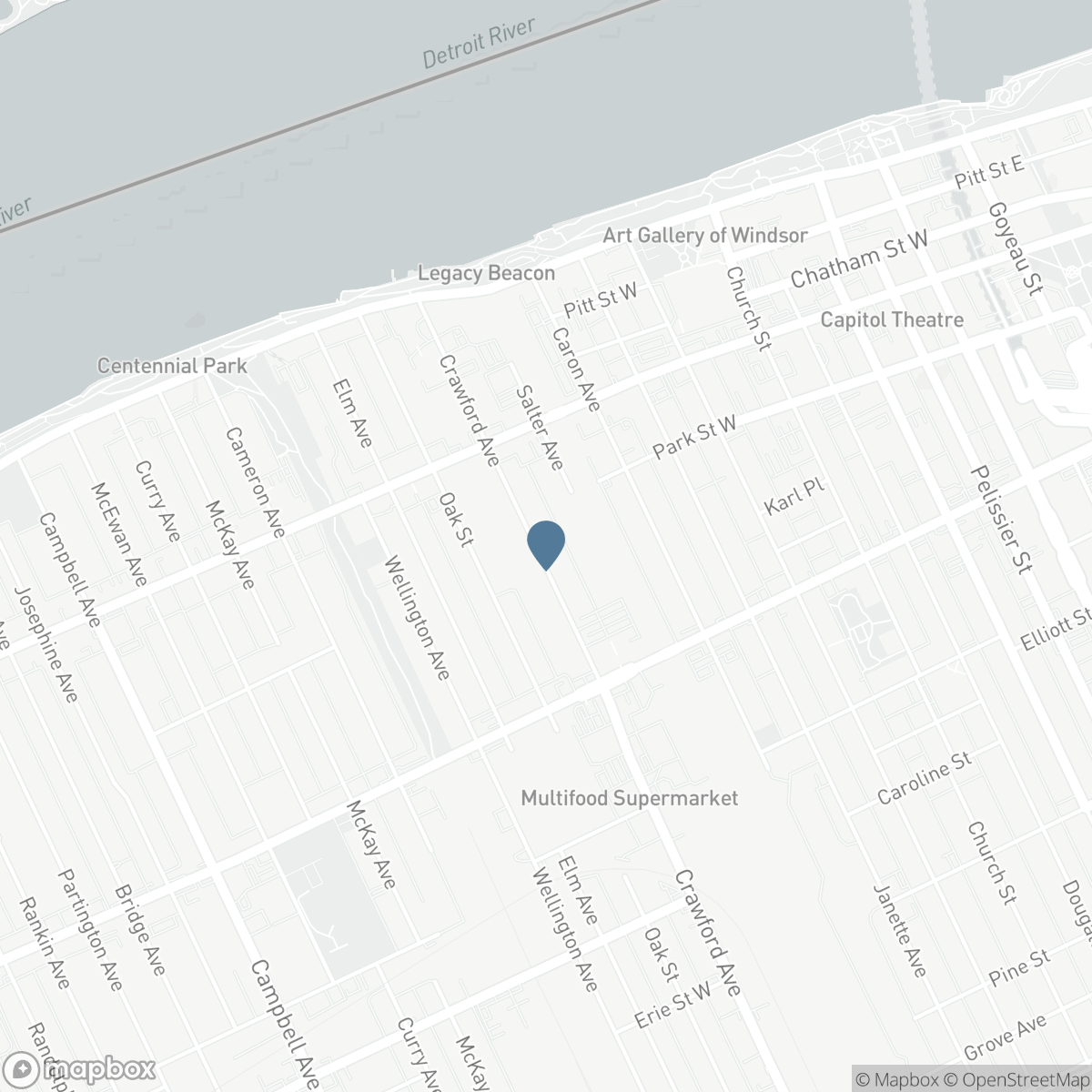 444 CRAWFORD, Windsor, Ontario N9A 5C4